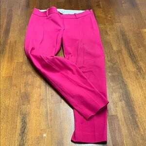 J. Crew Women's Vibrant Pink Winnie Pant